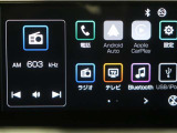 ディスプレイオーディオを装備。スマホとクルマを繋ぐことで、これまでのナビに加えて、色んなサービスが楽しめます。