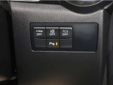 各操作スイッチが運転席すぐ近くにありますので、操作性バッチリです。