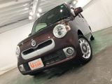 LEDヘッドランプ標準装備の後期型ミラココア。軽い車体で走りもとても軽快です(燃費も◎)