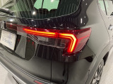 視認性がいいテールランプ。後続車にも存在をアピール。