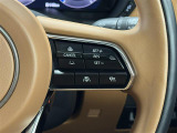 【レーダークルーズコントロール】従来のクルコンの機能に加え、先行車に接近すると、安全な車間距離を保ちながら先行車の車速に合わせ追従するシステム。