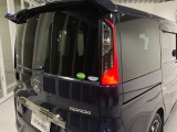 視認性がいいテールランプ。後続車にも存在をアピール。