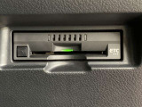 ETC車載器付きです。高速道路の料金所もスムーズに通過できます。