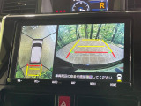 【パノラマモニター】専用のカメラにより、上から見下ろしたような視点で360度クルマの周囲を確認することができます☆死角部分も確認しやすく、狭い場所での切り返しや駐車もスムーズに行えます。