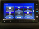 ナビゲーションはフルセグTV、インターナビ対応のGathers純正メモリーナビを搭載しています。Bluetoothオーディオ機能がありますので、スマートフォンなどの音楽も再生できます。