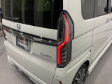 視認性がいいテールランプ。後続車にも存在をアピール。