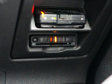 ETC車載器搭載です。スマートICも増えてきており、必須装備といって良い便利装備です。