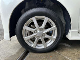 純正14インチAW(タイヤサイズ前後155/65R14 ブリジストン)