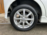 純正14インチAW(タイヤサイズ前後155/65R14 ブリジストン)
