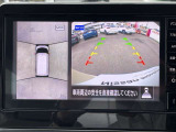 アラウンドビューモニター装備☆上から見たような画面で車庫入れも縦列駐車も安心です♪
