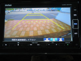 ◆◆バックカメラの画像です。車庫入れの安心感がアップしますね☆