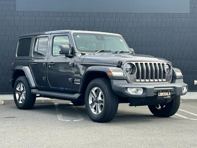 ラングラー アンリミテッド サハラ 4WD 本革シート