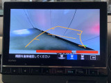 バックギアに入れるだけで自動でリヤカメラに切り替わります!車庫入れやバックが苦手な方にオススメ!