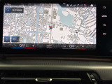 iDriveHDDナビゲーションになります。操作はコントローラーとタッチパネルにて操作いただけます。