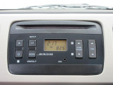 オーディオはAM・FMラジオ・CD・AUXが使えます。快適ドライブの強い味方です!
