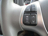 運転中もハンドルから手を放さずにオーディオ操作することができます。