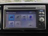 【オーディオ機能】ナビに一体のオーディオは、ワンセグTVの他にDVD/CDプレーヤーを装備♪もちろんFM/AMラジオもお聞きいただけますよ♪
