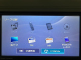 ナビ搭載のオーディオはCD/DVD・フルセグTV・Bluetoothオーディオ・USB入力など豊富に対応しております♪