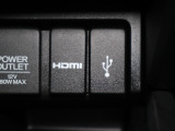 HDMI出力に対応しています!映像出力対応の機器を接続することで、オーディオ画面に機器の映像を映し出すことができます!USBオーディオ用ソケットも装備されております!