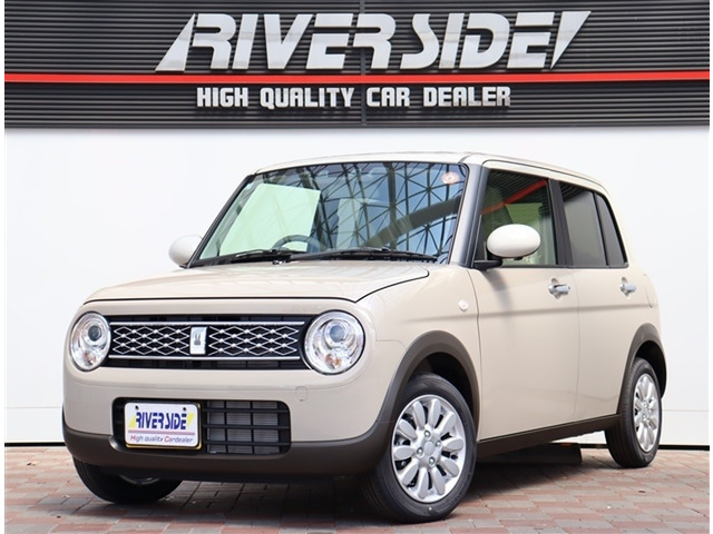 アルトラパン X 届出済み未使用車全方位カメラ純正14インチ
