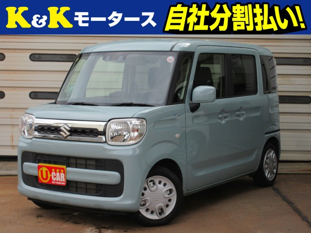 スペーシア ハイブリッド(HYBRID)  X ワンオーナー 両側電動スライドドア スマ