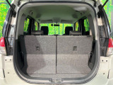 普段のお買い物や通勤、送迎等に十分な荷室スペースを確保しております。セカンドシートを倒すと、大きな荷物の積載も可能です♪