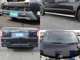 TRDフルエアロカスタム車両!!デイライト付きフロントスポイラー・サイドスカート・リヤバンパー・フロントフード・マッドフラップまで装備されております♪