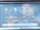 純正メモリーナビ付だから初めての場所へのお出かけも安心。地デジTVが見られDVDが再生出来ます。