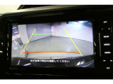 バックギアに入れると、このように後方が映し出されます!駐車の際とても安心!便利!最終確認はご自身の目と耳で必ず行ってください!