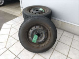 ●標準12インチホイール&ブリヂストン W300 2022年製 145/80R12 80/78N LT 溝残約5mm