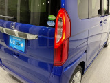 視認性がいいテールランプ。後続車にも存在をアピール。