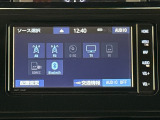 オーディオメニューです。スマートフォンとの連携が可能です♪視認性に優れており、使い勝手も良好です。