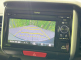 【バックカメラ】駐車時に後方がリアルタイム映像で確認できます。大型商業施設や立体駐車場での駐車時や、夜間のバック時に大活躍!運転スキルに関わらず、今や必須となった装備のひとつです!
