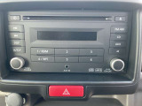 CDオーディオAM/FMラジオ付き。