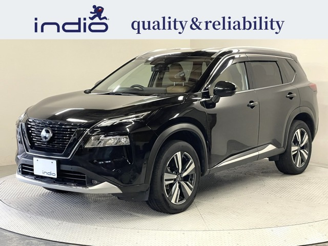 エクストレイル 1.5 G e-4ORCE 4WD 禁煙車・純正12.3型ディスプレイナビ・スマ