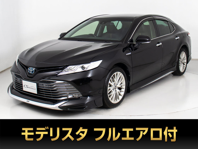 カムリ 2.5 G レザーパッケージ モデリスタエアロ 黒本革 ★禁煙★