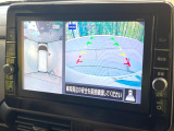 【アラウンドビューモニター】専用のカメラにより、上から見下ろしたような視点で360度クルマの周囲を確認することができます☆死角部分も確認しやすく、狭い場所での切り返しや駐車もスムーズに行えます。