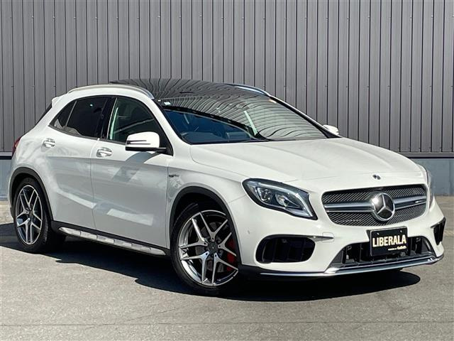 GLAクラス AMG GLA45 4マチック 4WD 4WD 本革シート