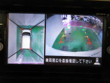 アラウンドビューモニターで車庫入れも空から見ている様に駐車できラクラクです。