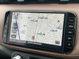 [日産純正ナビ]遠くへのお出かけする際の心強い味方です!細かい所までの詳細地図が出たり、目的地の登録件数が多く便利で快適です。