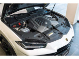 V8ツインターボエンジン搭載
