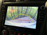 【バックカメラ】駐車時に後方がリアルタイム映像で確認できます。大型商業施設や立体駐車場での駐車時や、夜間のバック時に大活躍!運転スキルに関わらず、今や必須となった装備のひとつです!