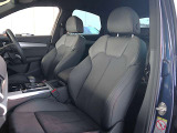 クオリティの高いシートを採用するのは、Audiのクルマづくりの哲学のひとつです。特に座り心地が重要です。体の大きなドイツ人が座っても頑丈な耐久性があります。。しかも肌触りも良く高級家具のようです。