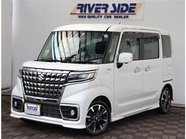 スペーシアカスタム ハイブリッド(HYBRID)  XSターボ ワンオーナー後期型 メーカー9...