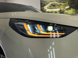 BMWの伝統の丸目4灯ヘッドライトでございます。LEDライトで視認性もよく明るく安全性の向上につながります。