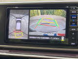 【パノラマモニター】専用のカメラにより、上から見下ろしたような視点で360度クルマの周囲を確認することができます☆縦列駐車や幅寄せ時に活躍してくれます♪