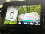 【全方位モニター用カメラ】専用のカメラにより、上から見下ろしたような視点で360度クルマの周囲を確認することができます☆死角部分も確認しやすく、狭い場所での切り返しや駐車もスムーズに行えます。