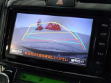 バックガイドモニターを装備してます、車庫入れもラクラクです。