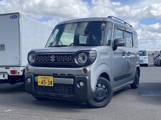 スペーシアギア ハイブリッド(HYBRID) XZターボ 4WD レーダーブレーキサポート・ナビ...