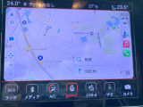 ●Apple Car Play:スマホとの有線接続で、ナビ・オーディオ再生などスマホのアプリ機能が画面でも使える便利機能です!
